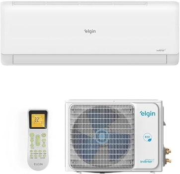 Ar-condicionado Split Inverter Ii 12000 Btus Elgin Eco com Wi-fi Integrado High Wall Só Frio 45hjfi12c2wb/45hjfe12c2cb 220v