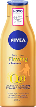 NIVEA Loção Hidratante Firmador Q10 + Prolongador de Bronze - 200ml