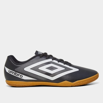 Chuteira Futsal Umbro Beat Unissex - Preto+Branco