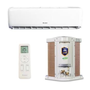 Ar Condicionado Inverter Gree 9000 Btus Quente e Frio 220v G-Top Auto R-32 Wi-Fi