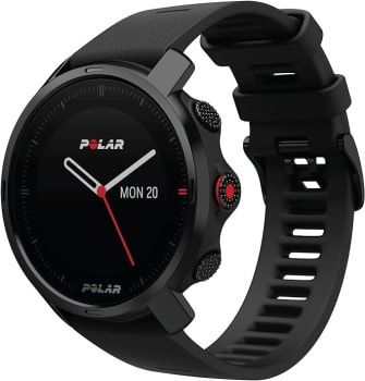 Polar Grit X Preto - Smartwatch Outdoor Multiesportivo com GPS, Vida útil da bateria longa, frequência cardíaca baseada no pulso, durabilidade de nível militar, monitoramento do sono e recuperação.