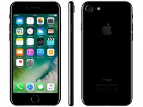 iPhone 7 Apple 128GB Preto Brilhante 4G Tela 4.7" - Retina Câm. 12MP + Selfie 7MP iOS 10 - Magazine Ofertaesperta