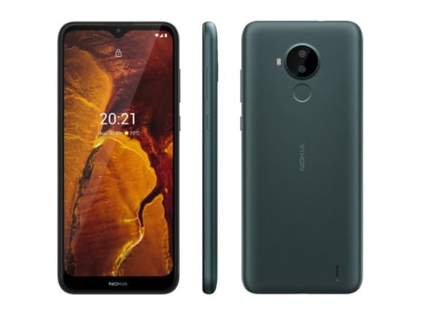 Smartphone Nokia C30 64GB Verde 4G Octa-Core 2GB RAM 6,82” Câm. Dupla + Selfie 5MP Dual Chip - Smartphone Nokia - Magazine 