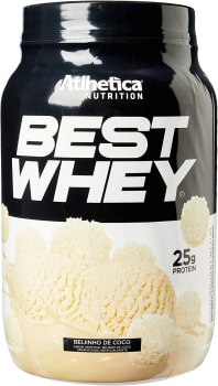 Best Whey Sabor Beijinho de Coco 900G - Atlhetica Nutrition