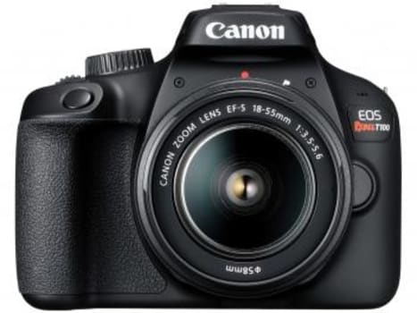 Câmera Digital Canon Semiprofissional 18MP - EOS Rebel T100 Wi-Fi - Magazine Ofertaesperta
