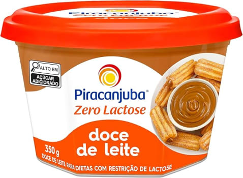 Doce Leite Zero Lactose Piracanjuba 350g