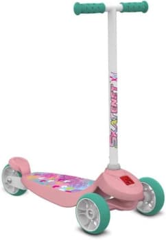 Patinete Skatenet Kid Flower - Bandeirante (Rosa)