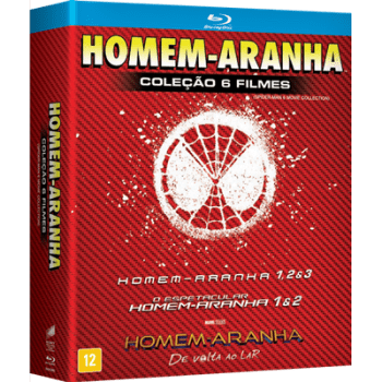 Homem-Aranha 1-6 (Blu-Ray) (6 Discos)