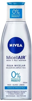 Água Micelar Nivea Micellair Solução de Limpeza 7 em 1 200Ml