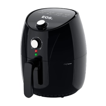 Fritadeira Sem Óleo EOS Chef Gourmet EAF40P, 4 Litros, 110V (Preto)