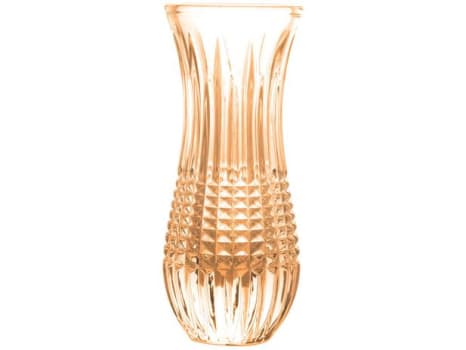 Vaso de Cristal Âmbar Wolf Queen 16x7cm - Magazine Ofertaesperta