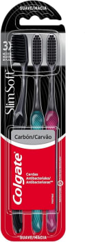 Colgate Escova De Dente Slim Soft 3 Unidades