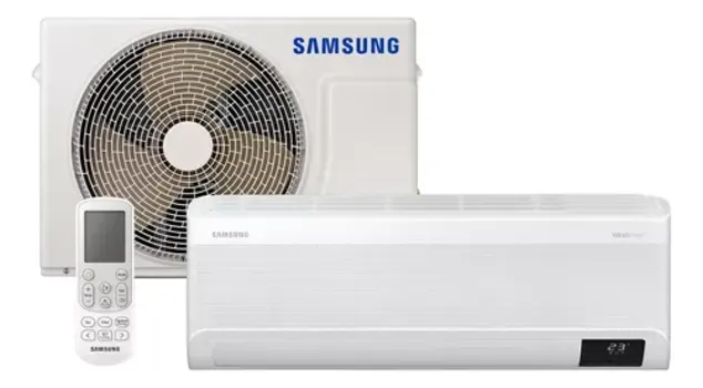 Ar Condicionado Samsung Windfree 12.000 BTUs, Aquece E Refrigera, 975W ~ 1080W, 220V (Branco)