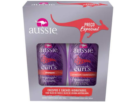 Shampoo e Condicionador Aussie Curls - Magazine Ofertaesperta