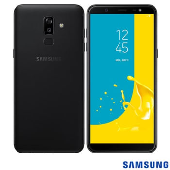 Samsung Galaxy J8 Preto com Tela de 6”, 4G, 64GB e Câmera Dual Câmera 16MP F1.7 + 5MP F1.9 - SM-J810MZ - SGSMJ810MZPTO_PRD