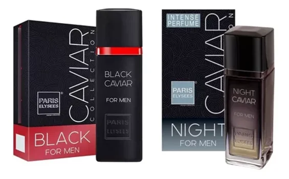 Kit 1 Black Caviar Masculino 100ml + 1 Night Caviar 100ml