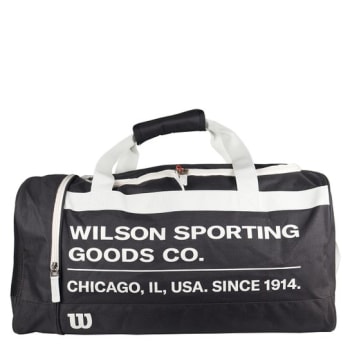 Bolsão de Viagem Wilson Esportivo 50L - Preto+Cinza