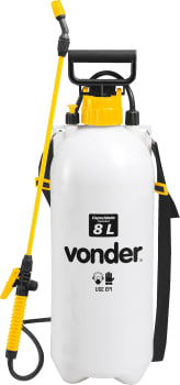 Pulverizador Lateral 8 Litros, Com Compressão Prévia Pl 008 Vonder Vonder