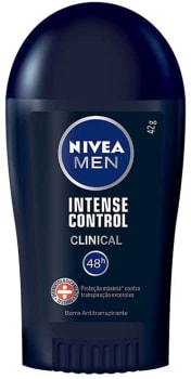 Desodorante Nivea Antitranspirante Clinical Intense Control Masculino 42g
