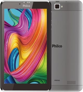 Tablet Philco, Tela 7", 3G, Android 9, 16 GB (Cinza)