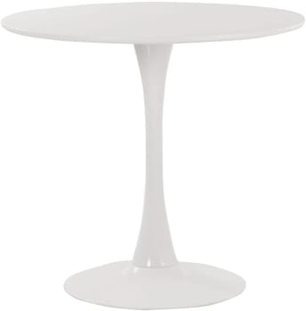 Mesa de jantar redonda Tulipa - Saarinen - 80 cm (Branco)