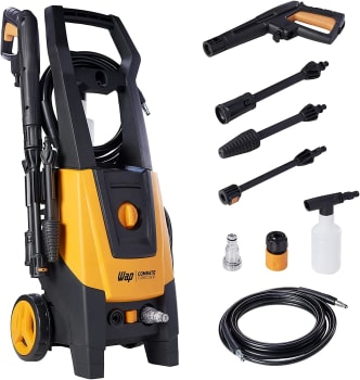 WAP COMBATE TURBO 2600 - Lavadora de Alta Pressão Indução, 1700W, 2100 PSI/Libras, 360L/h Profissional, Semi Intensivo, 220V