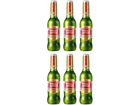 Cerveja Stella Artois 330ml - Pack Com 6 Unidades