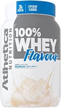 100% Whey Flavour (900 G) Baunilha, Atlhetica Nutrition