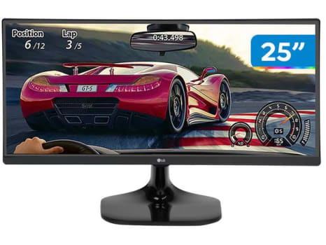 Monitor Gamer 75Hz Full HD 25” LG 25UM58G - IPS HDMI 1ms - Magazine Ofertaesperta