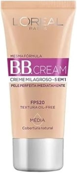 L'Oréal Paris Base BB Cream FPS 20 Dermo Expertise Cor Média, 30ml