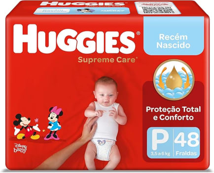 Huggies Fralda Supreme Care P 48 Un