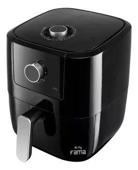 Fritadeira Air Fryer Ffr27p 3l Timer 1300w Preta Fama 220v