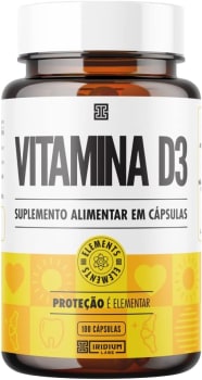 Suplemento Alimentar em Cápsulas Vitamina D3 2.000ui 100 Cápsulas