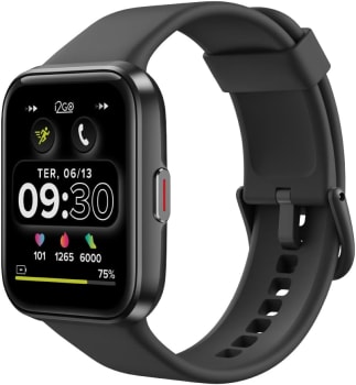 Smartwatch i2GO Track GO, Alexa Integrada, Faça e Atenda Chamadas, Tela 1,69", Bateria 7 Dias, Até 60 Modo Esportivos, Compatível C/ Android e iOS