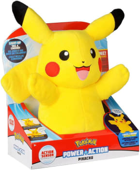 Sunny Brinquedos Pkw - Pelucia De Luxo Pikachu Com Luz E Som