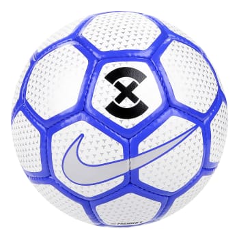 Bola Futsal Nike Premier X - Branco e Azul