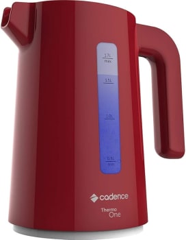 Chaleira Elétrica Thermo One Colors, 1.7l, Cadence Cel381-127, Vermelho, 110V