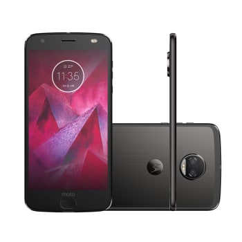 Smartphone Motorola Moto Z2 Force Edition 64GB Ônix 4G Tela 5.5" 12MP Android 7.1.1