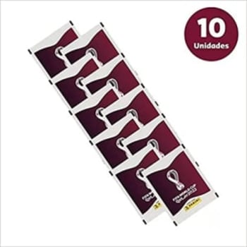 Kit de Figurinhas para o Álbum da Copa do Mundo 2022 Qatar 10 Envelopes - Editora Panini