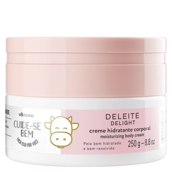 Cuide-se Bem Deleite Creme Hidratante Desodorante Corporal, 250g