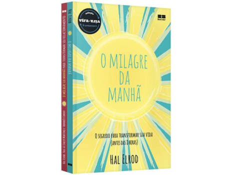 Livro Milagre da Manhã & Milagre da Manhã - Relacionamentos Hal Elrod Vira-Vira - Magazine Ofertaesperta