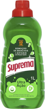 10 Unidades — Lava Roupas Ultra Ação Suprema Verde - 1L