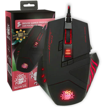 Mouse Gamer Nemesis Macro 5+ Black Series 4000DPI - NM-798