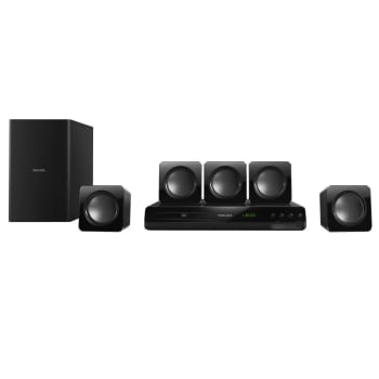 Home Theater Philips com DVD Player Full HD HTD3509X/78 5,1 Canais 300W