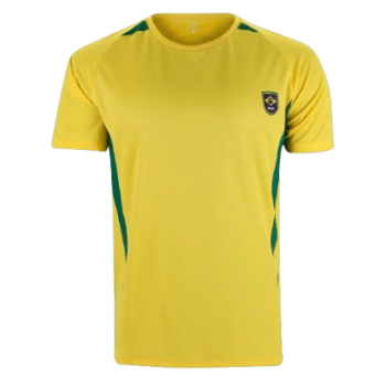 Tam. EP — Camiseta Seleção Brasil Unissex - Amarelo