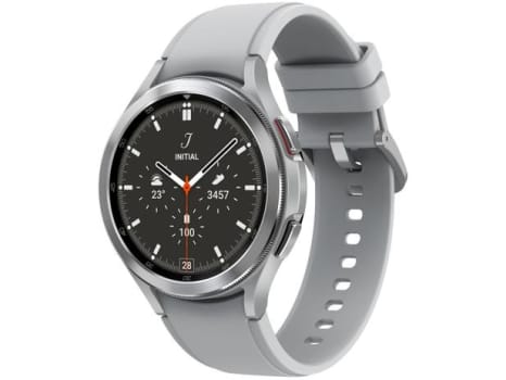 Smartwatch Samsung Galaxy Watch4 Classic BT - 46mm Prata 16GB - Magazine Ofertaesperta