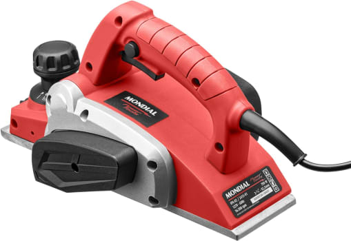 Plaina Elétrica Mondial FPL-02, 700W, 220V (Vermelho)