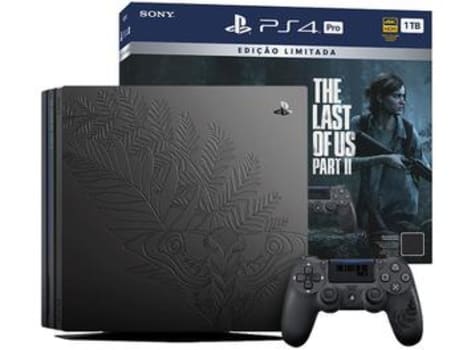 Playstation 4 Pro Ed. Limitada The Last of Us - Parte II 1TB 1 Controle Sony com 1 Jogo - Magazine Ofertaesperta