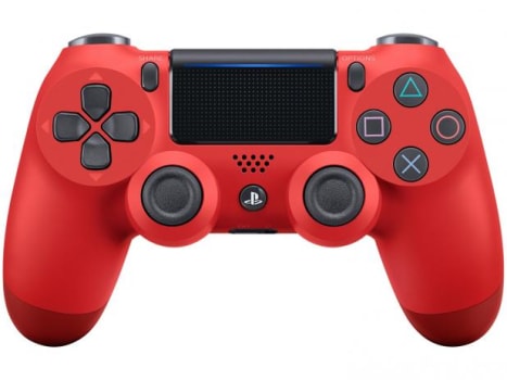Controle para PS4 Sem Fio CUH-ZCT2U Sony - Vermelho e Preto