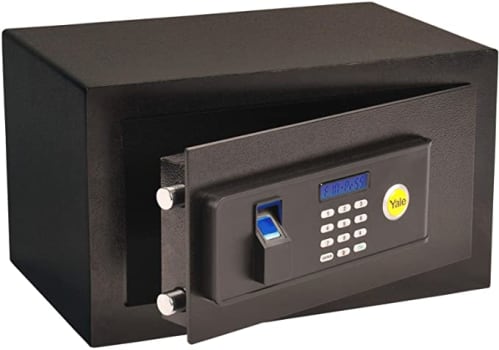 Yale 05578000-2, Cofre Standard Compact Biometria, Preto, YALE